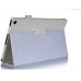 Sony Xperia Tablet Z2 10.1 - White PU Leather Flip Stand Tablet Protective Cover Case Support Sleep Wake Function